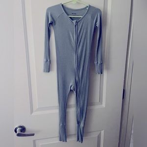 Little Sleepies Ribbed Stormy zippy